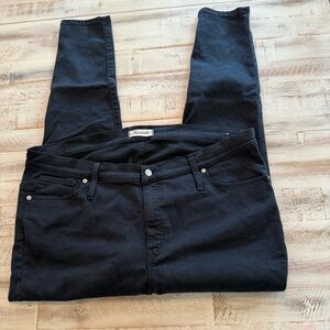 Madewell Women's Black 9” High Rise Skinny Jeans